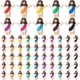 thumbnail image 1 of Figura ARCHCRTC Little Jesus, 60 unidades, PVC multicolor, 3,3 x 3 cm, 1 of 6