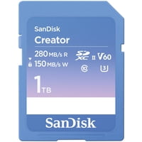 Tarjeta De Memoria Sandisk Creator Sd Uhs-Ii 1Tb V60 Con Adobe Cloud