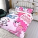 thumbnail image 3 of La Pantera Rosa Conjunto de sábanas temático, trío de piezas, cómodo y amigable con la piel, diseño único, regalo de decoración para el hogar para familiares, amigos y fans,140cm *210cm, 3 of 6