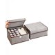 thumbnail image 2 of Pack De 2 Canastillos Organizador 32cmx26cm Color Gris, 2 of 4