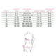thumbnail image 3 of Top traje de baño Vuelos hombros escote V Negro XS, 3 of 3