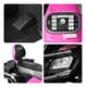 thumbnail image 2 of Cuadrimoto Montable Eléctrica Niños 12v Luces Usb Bluetooth Rosa, 2 of 4