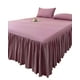 thumbnail image 2 of Faldón De Cama Con Volado Protector De Base De Cama Plaza Y Media 03, 2 of 5