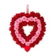 thumbnail image 5 of Corona De Corazones Para San Valentín, Para Interiores Y Exteriores, Para Festivales, Flores Rosas Artificiales, Estilo C, 5 of 5