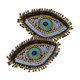 thumbnail image 5 of 2 Piezas Parches Bordados Moda Elegante Forma De Ojo Para Bufanda Mochila Jeans, 5 of 5