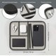 thumbnail image 3 of Bandeja Nordik By Design 24 × 20 cm Gris Sahara Vegana, 3 of 7