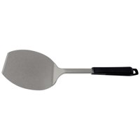 Espátula Para Pizza Tramontina Churrasco Black Con Lámina En Acero Inoxidable Y Mango De Polipropileno Negro