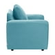 thumbnail image 5 of Sofa Kendy 1c Felpa 30 Turquesa, 5 of 5