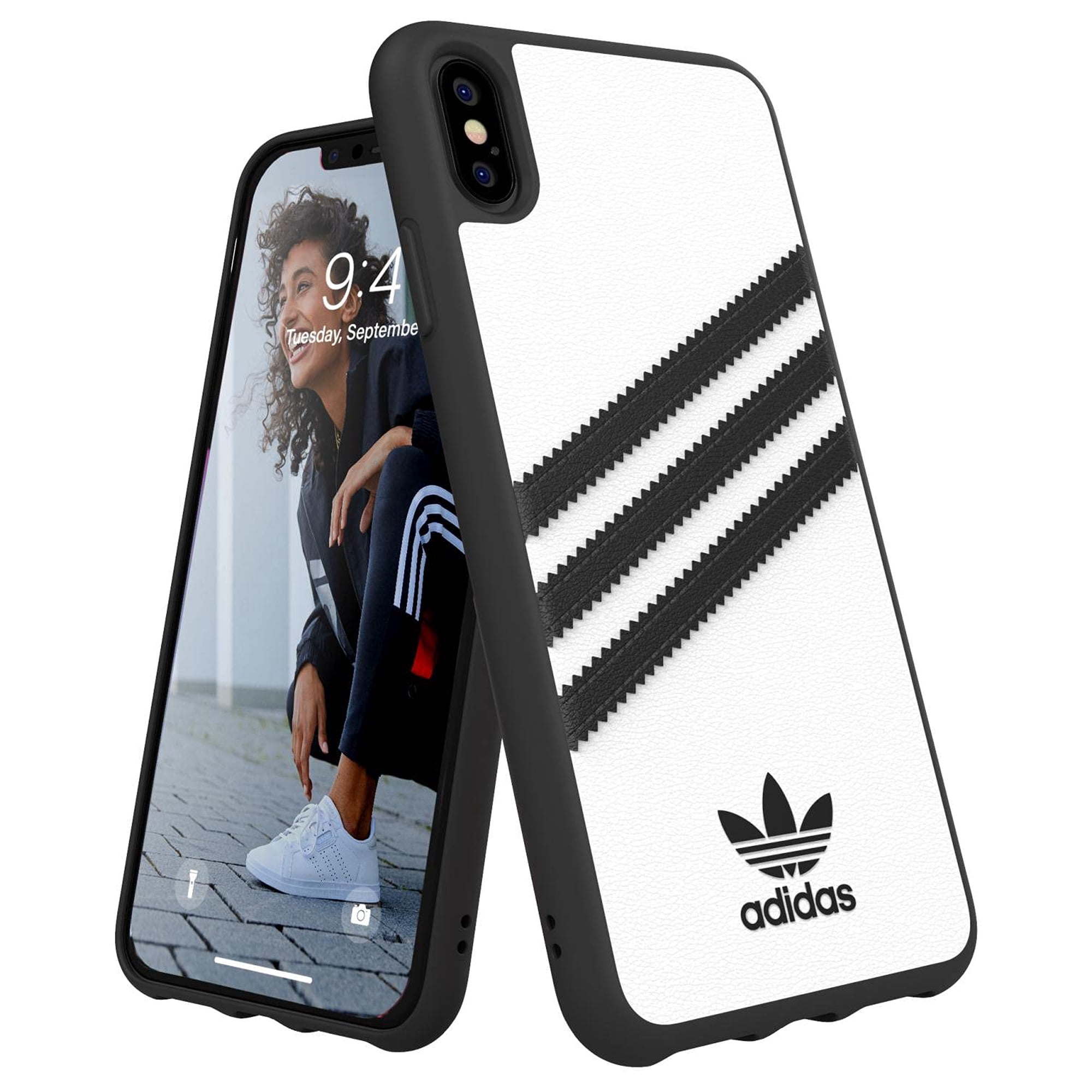 Funda Para Iphone Xs Max Adidas Antigolpes Blanca 6.5