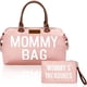 thumbnail image 1 of Mommy Handbag Baby Diaper Large Capacity Bag 2pcs Set Baby Stroller Bag Baby Care Travel Bag, 1 of 3