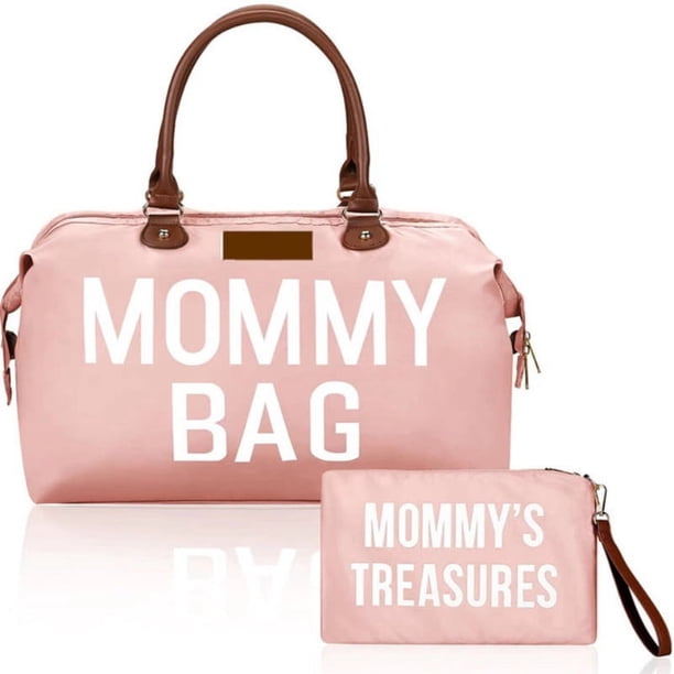 Mommy Handbag Baby Diaper Large Capacity Bag 2pcs Set Baby Stroller Bag Baby Care Travel Bag