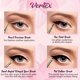 thumbnail image 3 of Set de Brochas para Delineador Vertex Beauty, Finas y Anguladas para Gel Líquido, 3 of 8
