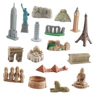 Bothyi - Mini Kits De Construcción Kits De Construcción De Monumentos Históricos Para Regalo De Cumpleaños Para Niños 17 Piezas