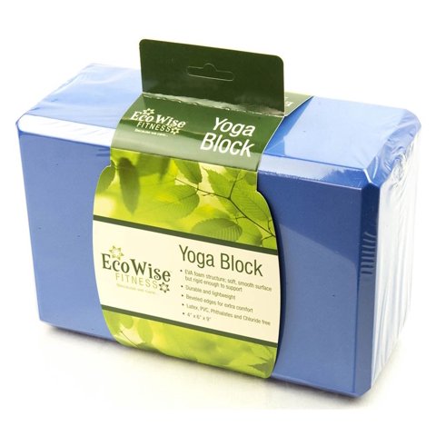 Yoga Block Eco Wise Fitness Blue Dalia