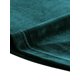 thumbnail image 5 of INSPIRE CHIC Top de Terciopelo para Mujer Cuello en V Manga Corta Camiseta Casual XS Verde Lago, 5 of 7