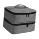 thumbnail image 1 of Bolsa De Transporte, Bolígrafos Con Puntos, Capacidad Para 30 Botellas, Estuche Organizador De Esmalte De Uñas De Viaje, Color Gris, 1 of 3