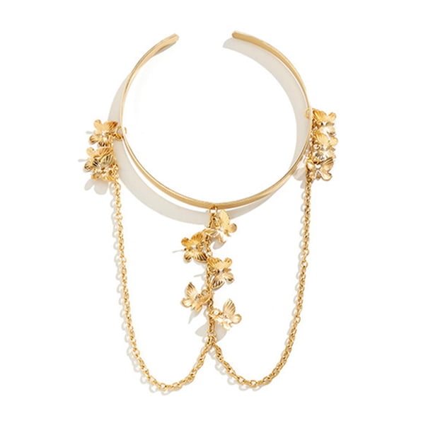 Brazaletes para mujer, brazaletes para la parte superior del brazo, brazaletes con borlas, pulsera ajustable.