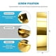 thumbnail image 2 of Placa protectora para puerta CANGETS 10 x 41 cm de aluminio dorado, paquete de 2, 2 of 8
