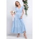 thumbnail image 3 of Vestido Largo Primavera Mujer Liso Tipo Jeans 285, 3 of 6