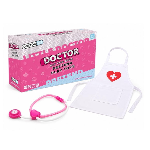 Maletin De Doctora Infantil Set Medico Con Accesorios Para Niñas