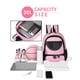 thumbnail image 3 of Mochila TRAILKICKER 30L con compartimento para balón y zapatos, rosa, 3 of 7