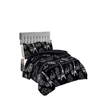 Genérico - Cobertor De Invierno Plush 2 Plazas 230X250Cm Negro 2