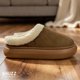 thumbnail image 2 of Pantuflas Mujer Cozy Antideslizantes Café Invierno Comodidad, 2 of 3