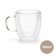 thumbnail image 2 of Pack 2 Tazas Vidrio Para Expresso Café Té Multiuso 150 Ml, 2 of 6