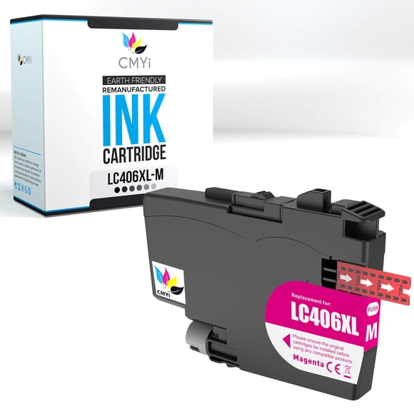 Cartucho de tinta CMYi LC406XL magenta de reemplazo