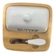 thumbnail image 2 of Mantequillera Mantequera Base Madera Decorativa blanco, 2 of 4