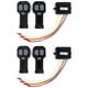 thumbnail image 1 of Kit de 4 controles remotos inalámbricos para cabrestante de auto QWORK 12V, 1 of 8