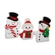 thumbnail image 2 of 3 Piezas De Adornos Navideños De Muñeco De Nieve En Miniatura Decorativos Para Manualidades Navideñas, Juego De Muñeco De Nieve, 2 of 3