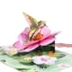 thumbnail image 1 of Tarjeta de Felicitación Joyvine 3D Pop‑Up Colibrí y Flor, 1 of 7