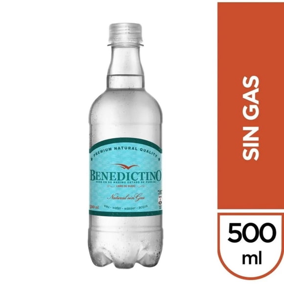 Agua Botella Purificada sin Gas, 500 ml