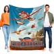 thumbnail image 1 of Planes: Equipo de Rescate anti-pilling, suave, ligera, esponjosa y acogedora de lujo para hogar y cocina – Perfecta para niños y adultos,100X80cm, 1 of 6