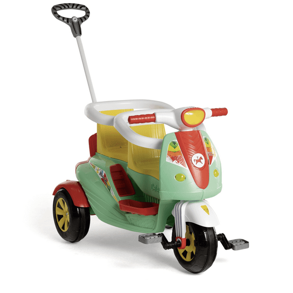 Triciclo Duo Verde Amarillo