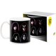 thumbnail image 1 of Taza NMR KISS Band Portraits Ceramic, 325 ml, negra, con licencia oficial, 1 of 4
