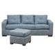 thumbnail image 4 of Seccional Multiposiciones Magic Cuero Auris Azul Claro, 4 of 11