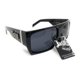 thumbnail image 3 of Gafas de Sol Locs 91010 Negro de Montura Plana 15 cm, 3 of 7