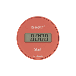 Brabantia - Temporizador De Cocina Tasty+ Terracotta Pink