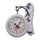 thumbnail image 2 of Reloj De Pared De Doble Cara Reloj De Pared De Doble Cara Para Exteriores Antiguo Silencioso, 2 of 5