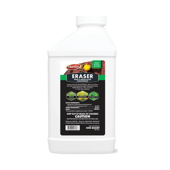 Control Solutions Eraser & Grass 1 L Concentrado para Control de Malezas