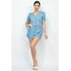 thumbnail image 2 of Conjunto de Top y Shorts de Mezclilla con Botones Al Frente, 2 of 5