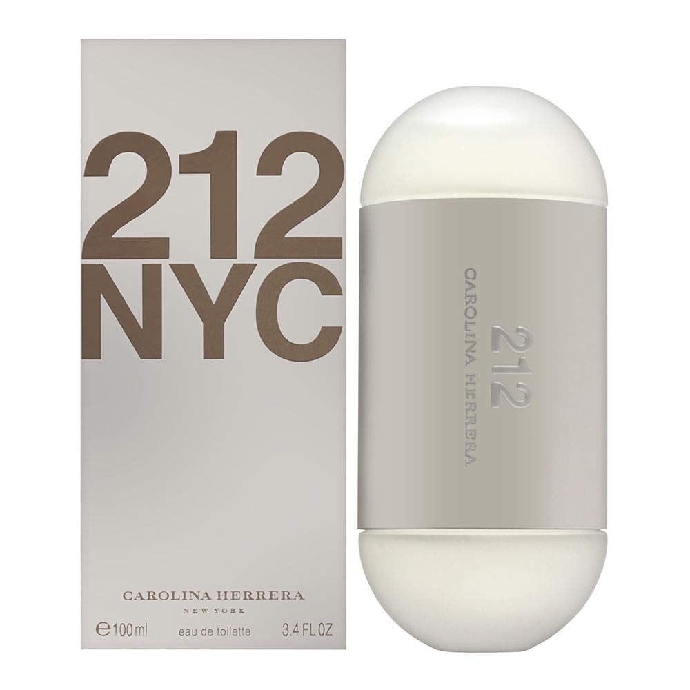 Perfume Carolina Herrera 212 Eau De Toilette Para Mujer, 100 Ml