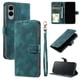 thumbnail image 3 of Funda Cartera para Samsung Galaxy S25 Edge Tapa con Ranuras, Soporte y Correa Verde, 3 of 5
