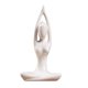 thumbnail image 5 of Figura De Yoga De Cerámica, Ornamento, Estatua, Escultura, Jardín Zen, Decoración De Escritorio Para El Hogar, 7,5x4,5x14cm, 5 of 5