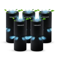 Purificador De Aire Lab Charge Pequeño Iónico Hepa Silencioso 23.5 M² Paquete De 5