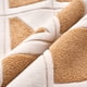 thumbnail image 4 of REGALWOVEN Fundas de Almohada Geométricas Juego de 2 Fundas de Cojín de Felpa Suave Modernas Almohadas Decorativas para Sofá Dormitorio Azul 20" x 20", 4 of 6