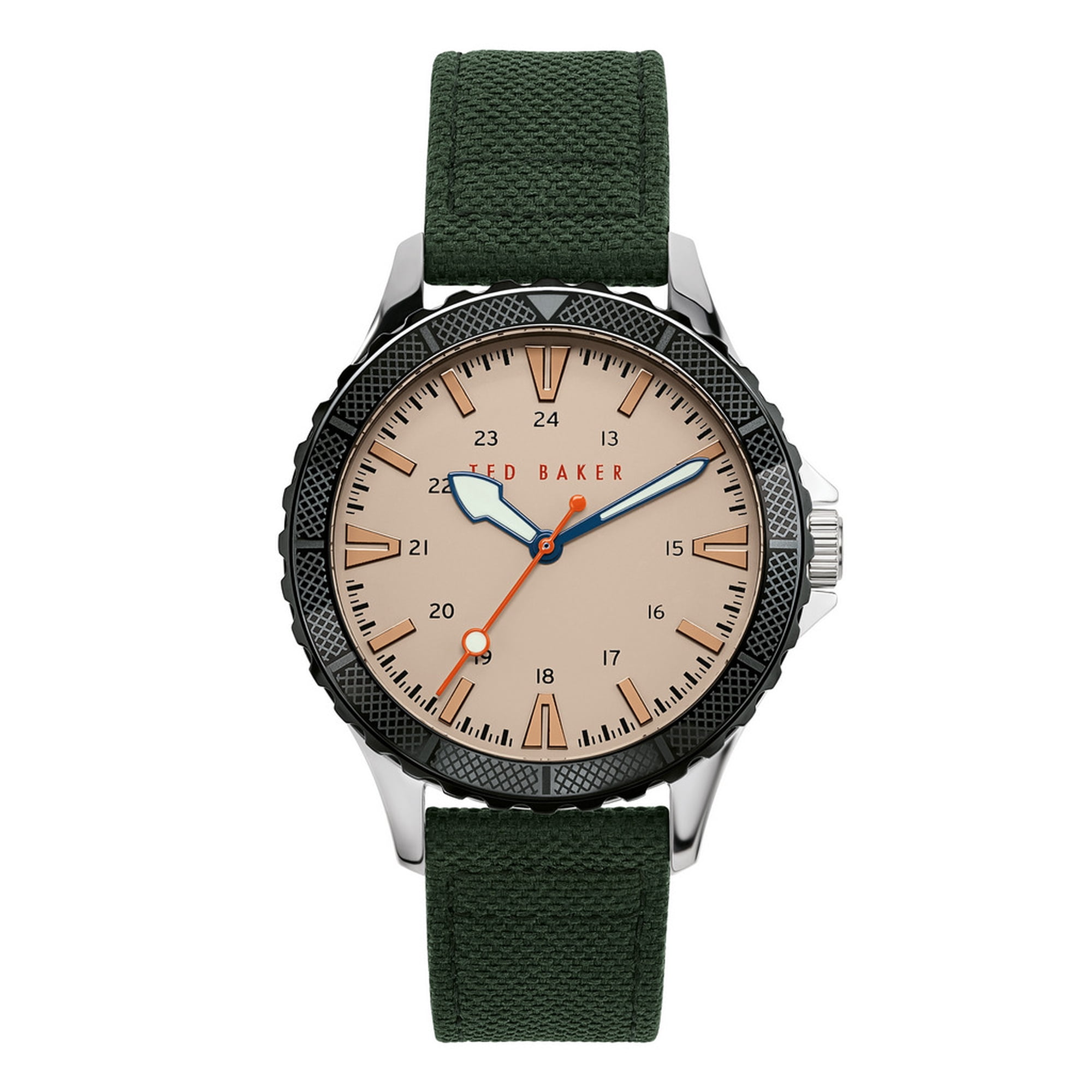 Reloj Analógico Ted Baker Deportivo Negro Hombre