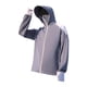thumbnail image 2 of Camisa De Protección Solar Con Capucha Para Hombre Sudadera Con Capucha Para Uso Diario Al Aire Libre Deportes De Playa L Gris Oscuro Blanco, 2 of 3